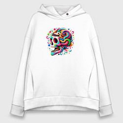 Женское худи оверсайз Мудрый как змея