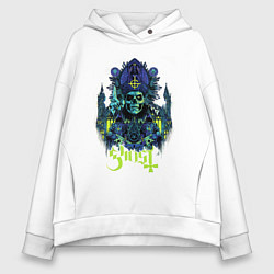 Женское худи оверсайз Ghost Papa Of The World