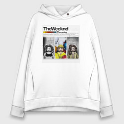 Женское худи оверсайз The weeknd Thursday