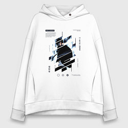 Женское худи оверсайз Поднятие уровня в одиночку, Сон Джин-У