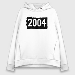 Женское худи оверсайз Черный квадрат 2004