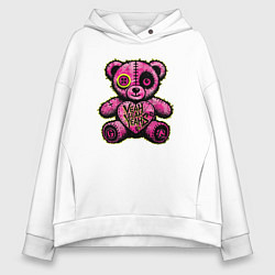 Женское худи оверсайз Pink bear