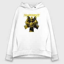 Женское худи оверсайз Громовержцы - персонажи