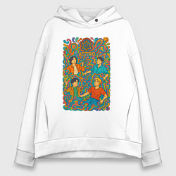 Женское худи оверсайз Astro психоделика