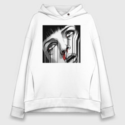 Женское худи оверсайз Миа криминальное чтиво