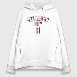 Женское худи оверсайз Oklahoma City 8