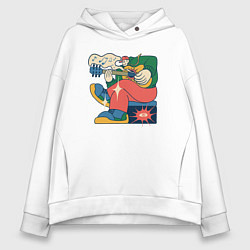 Женское худи оверсайз Rock boy