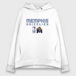 Женское худи оверсайз Memphis Grizzlies - basketball NBA