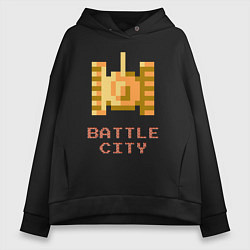 Женское худи оверсайз Battle city