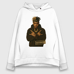 Женское худи оверсайз XXXTentacion с золотой цепью