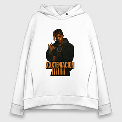 Женское худи оверсайз XXXTentacion gangsta