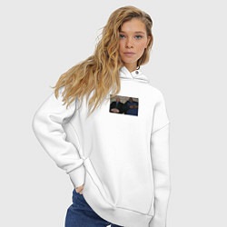 Толстовка оверсайз женская Во все тяжкие, цвет: белый — фото 2