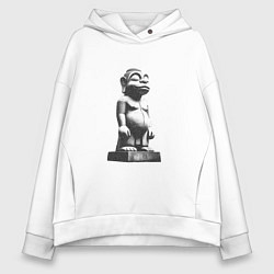 Женское худи оверсайз Истукан