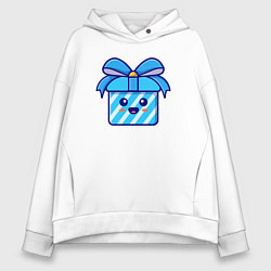 Женское худи оверсайз Весёлый подарочек