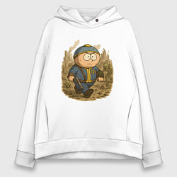 Женское худи оверсайз Эрик Картман в пустоши Fallout