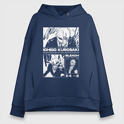 Женское худи оверсайз Блич - Ичиго