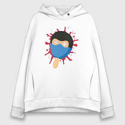 Женское худи оверсайз Sub-zero ice cream