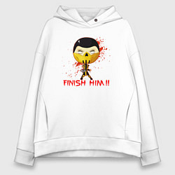 Женское худи оверсайз Scorpion finish him