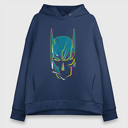 Женское худи оверсайз Bat mask