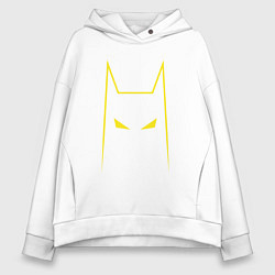 Женское худи оверсайз Batman minimalism
