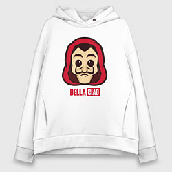 Женское худи оверсайз Bella ciao man