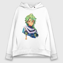Женское худи оверсайз Genshin Impact: Baizhu