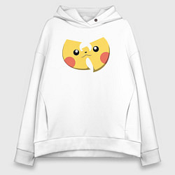 Женское худи оверсайз Wu-tang Pikachu