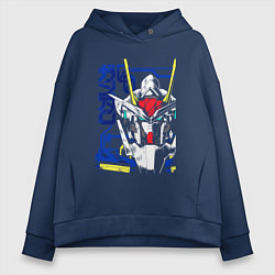 Женское худи оверсайз Гандаму робот