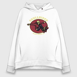 Женское худи оверсайз Skullrider