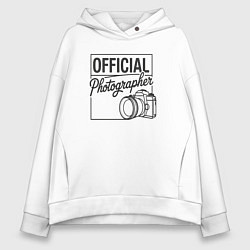 Женское худи оверсайз Официальный фотограф