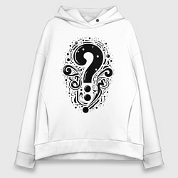 Женское худи оверсайз Тайна в деталях