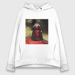 Женское худи оверсайз Грузинская женщина