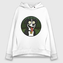 Женское худи оверсайз Mr Pickles dog
