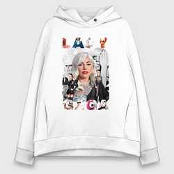 Женское худи оверсайз Lady GaGa винтаж