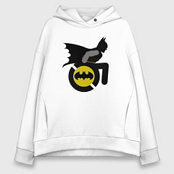 Женское худи оверсайз Batman race