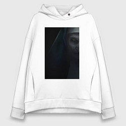 Женское худи оверсайз Проклятие монахини