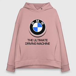 Женское худи оверсайз BMW Driving Machine