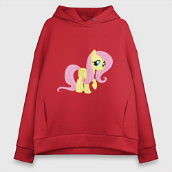 Женское худи оверсайз Пони пегас Флаттершай