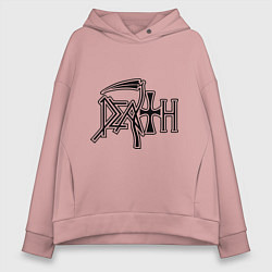 Женское худи оверсайз Death (смерть)