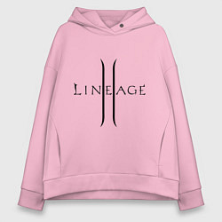 Женское худи оверсайз Lineage logo