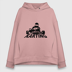 Женское худи оверсайз Картинг