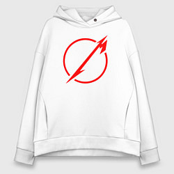 Женское худи оверсайз Metallica: Through The Never