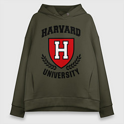 Женское худи оверсайз Harvard University