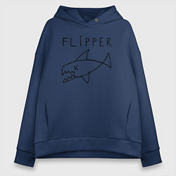 Женское худи оверсайз Flipper