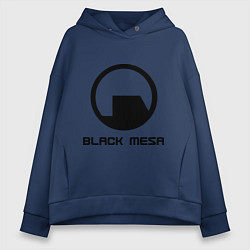 Женское худи оверсайз Black Mesa: Logo