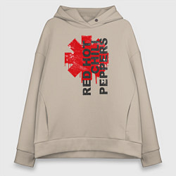 Женское худи оверсайз Red Hot Chili Peppers