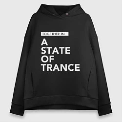 Женское худи оверсайз Together in A State of Trance