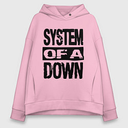 Женское худи оверсайз System Of A Down