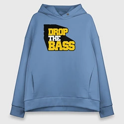 Женское худи оверсайз DROP THE BASS Old School