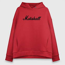 Женское худи оверсайз Marshall logo